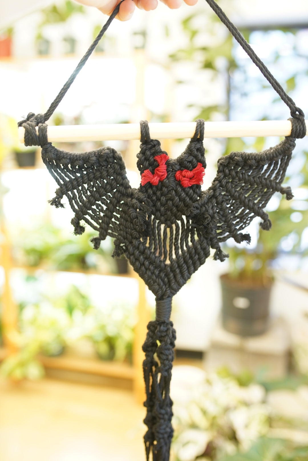 Macrame Bat Hanger