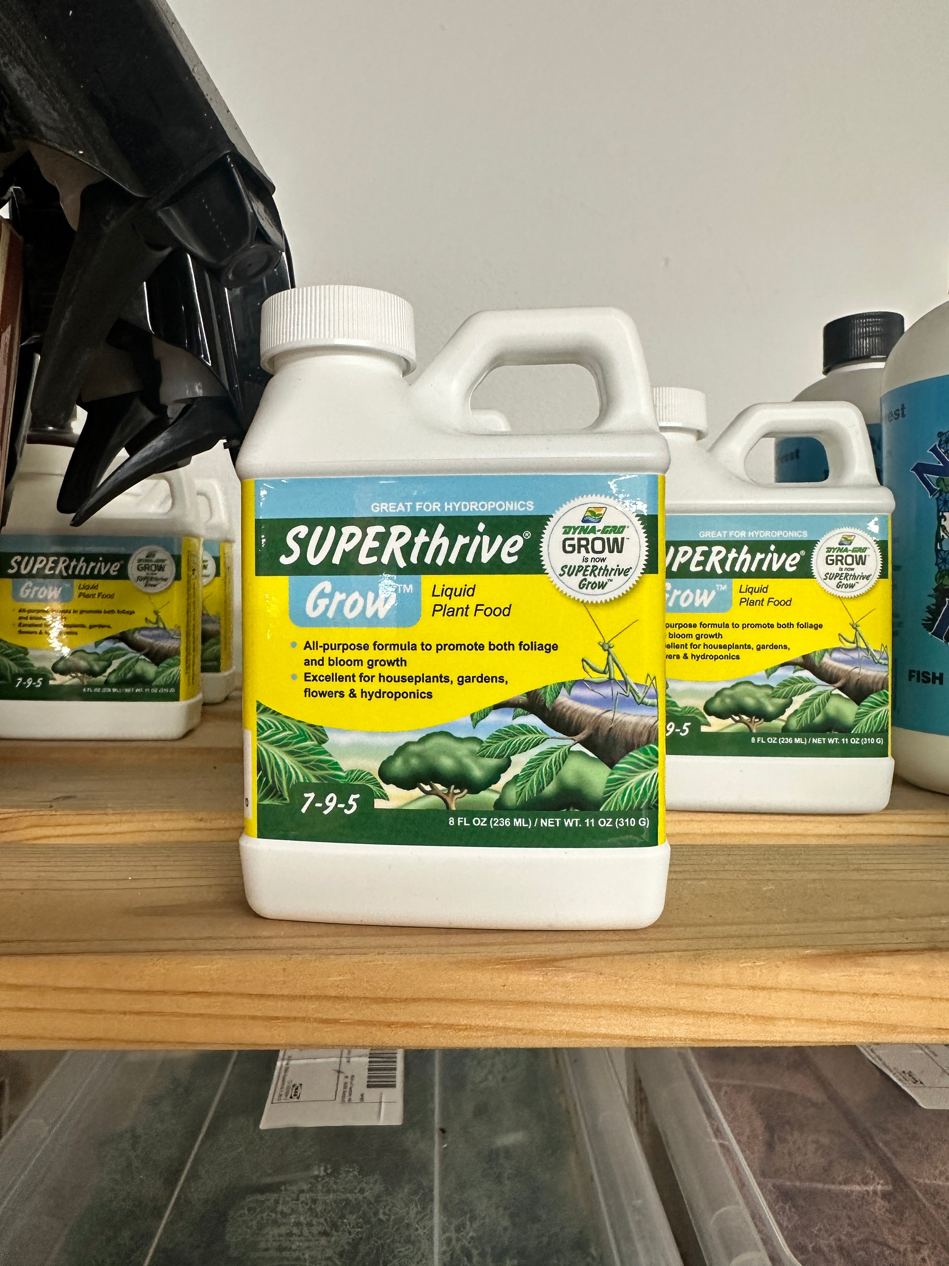 flora grow plant fertilizer SUPERthrive Grow