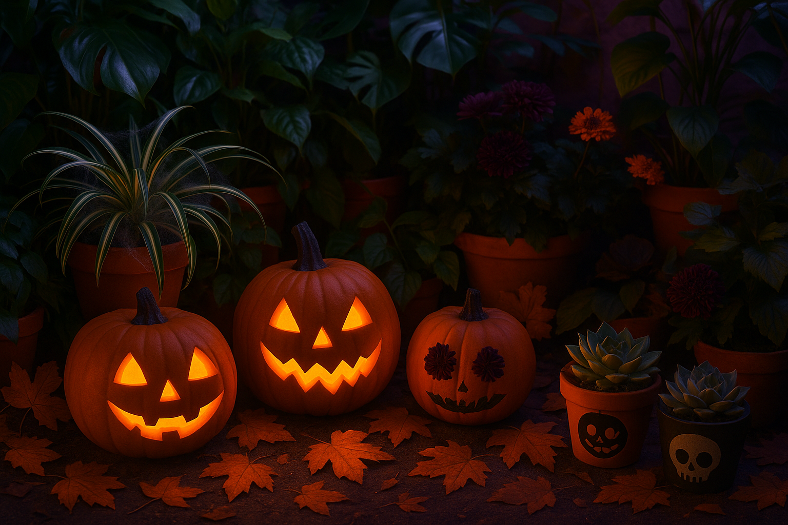 halloween and plants