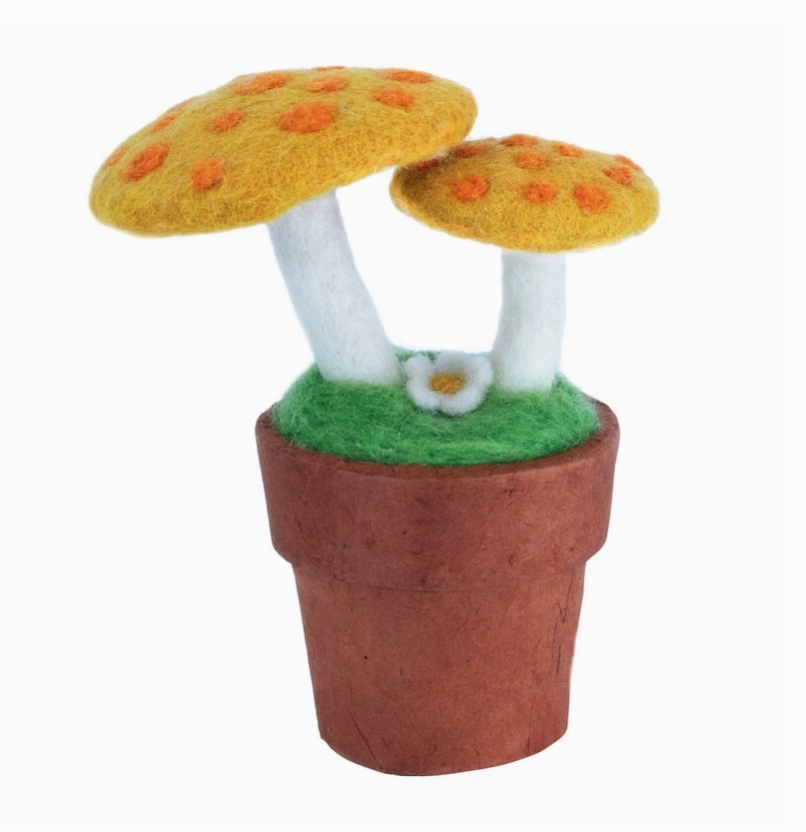 Faux Potted Plant