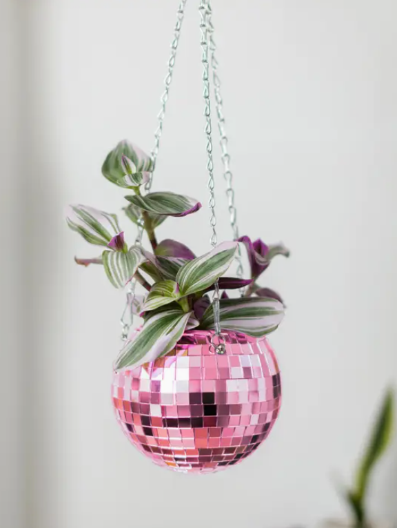 Disco Ball Planters