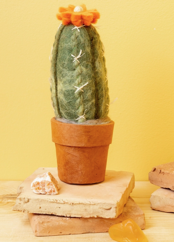 Faux Potted Plant