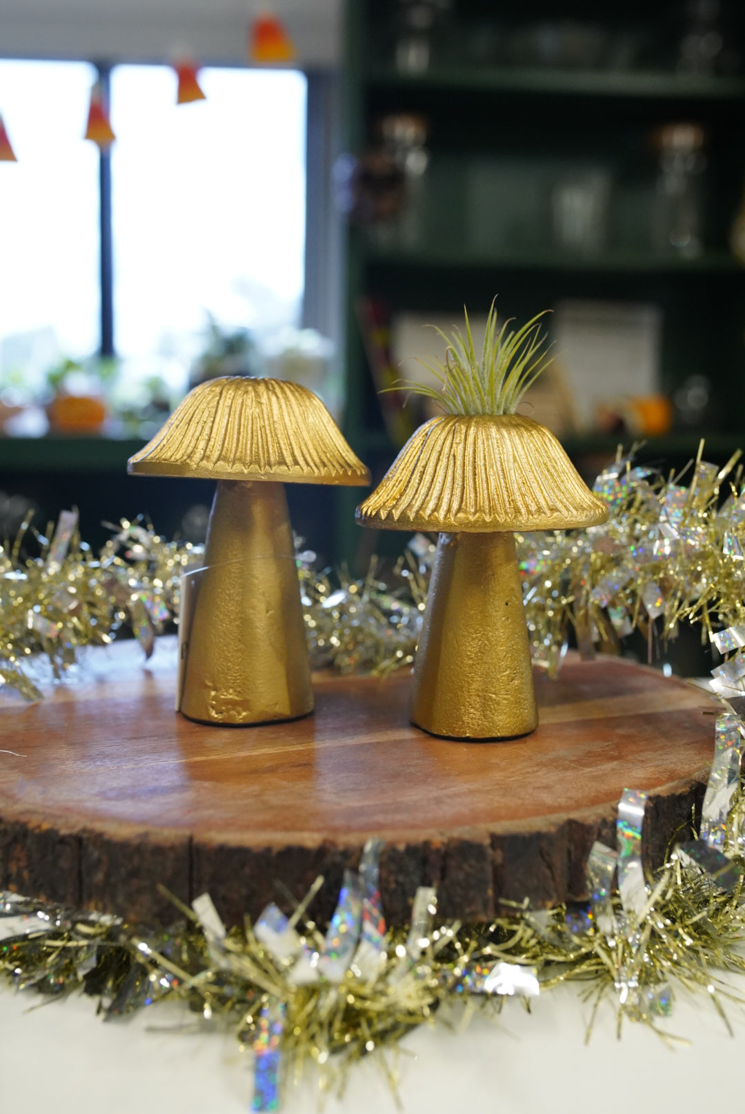 Mushroom Candle Holder - Set of 2