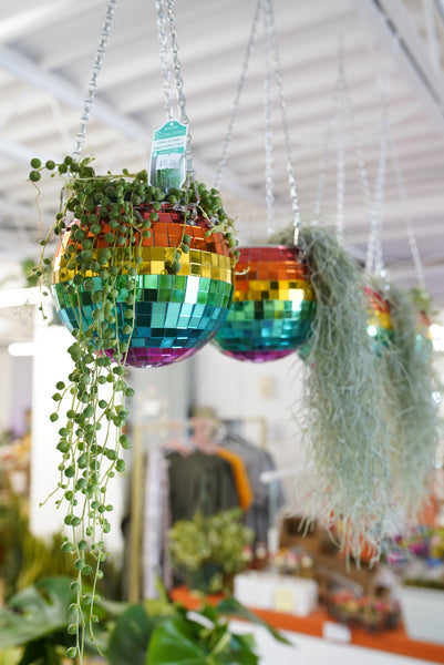 Disco Ball Planter
