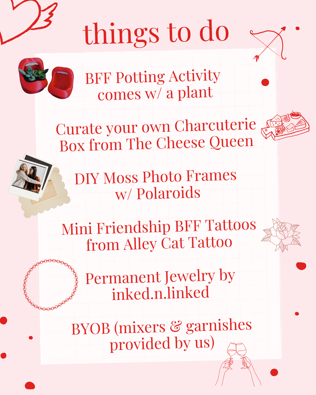 Galentines Day at Ruby Flora - Saturday, February 14