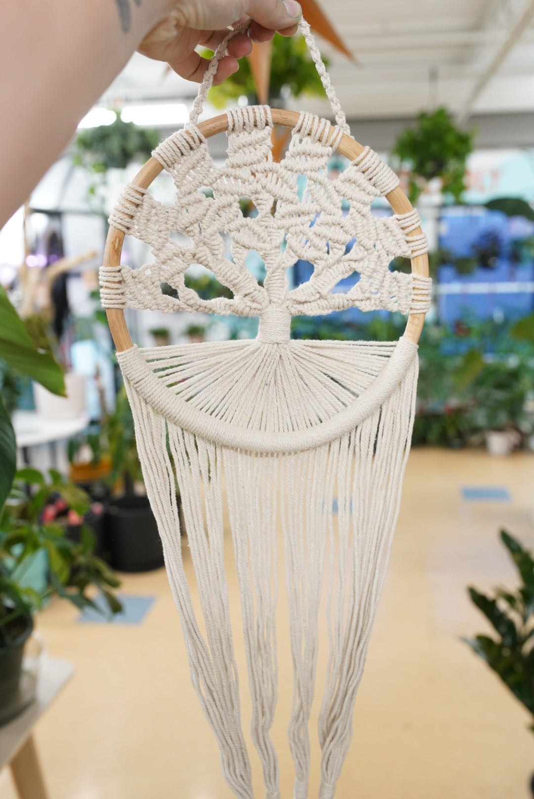 Tree of Life Macrame Planter