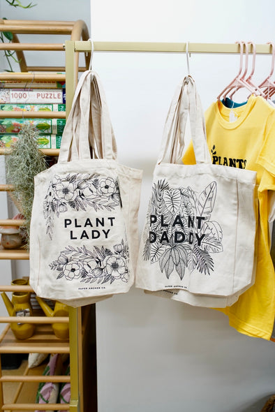Plant Lady & Plant Daddy Tote