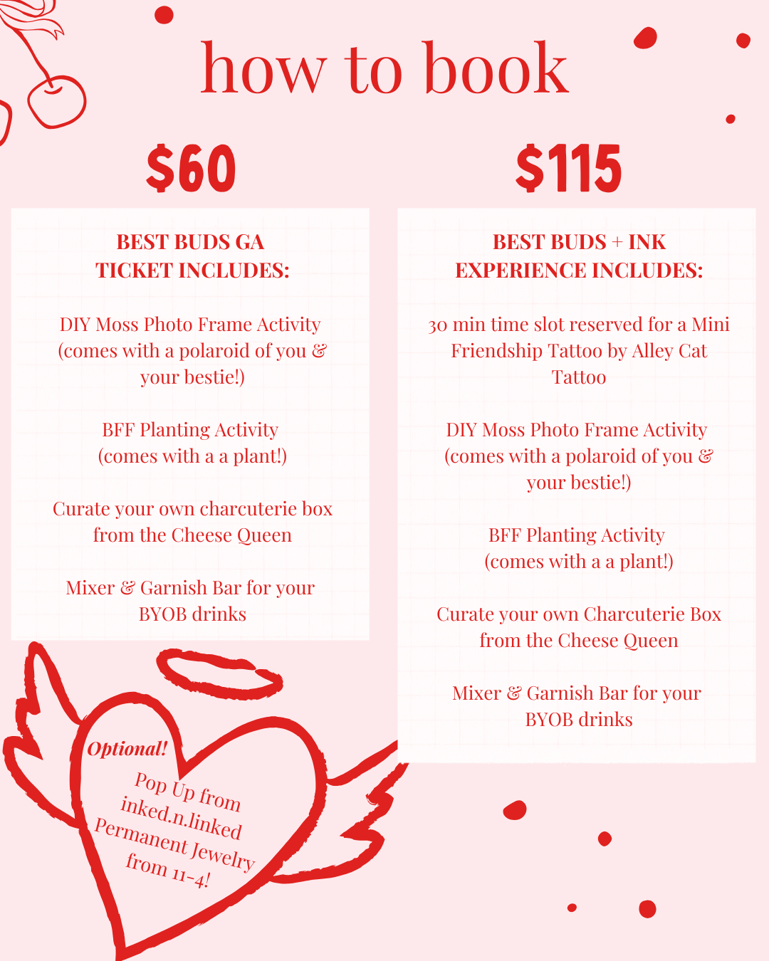 Galentines Day at Ruby Flora - Saturday, February 14
