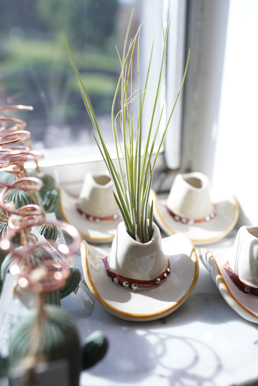 Mini Cowboy Hat Planter