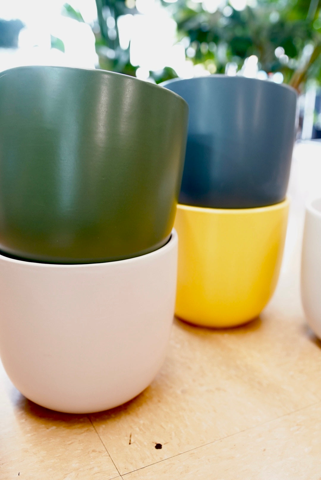 10” Ceramic Egg Planter