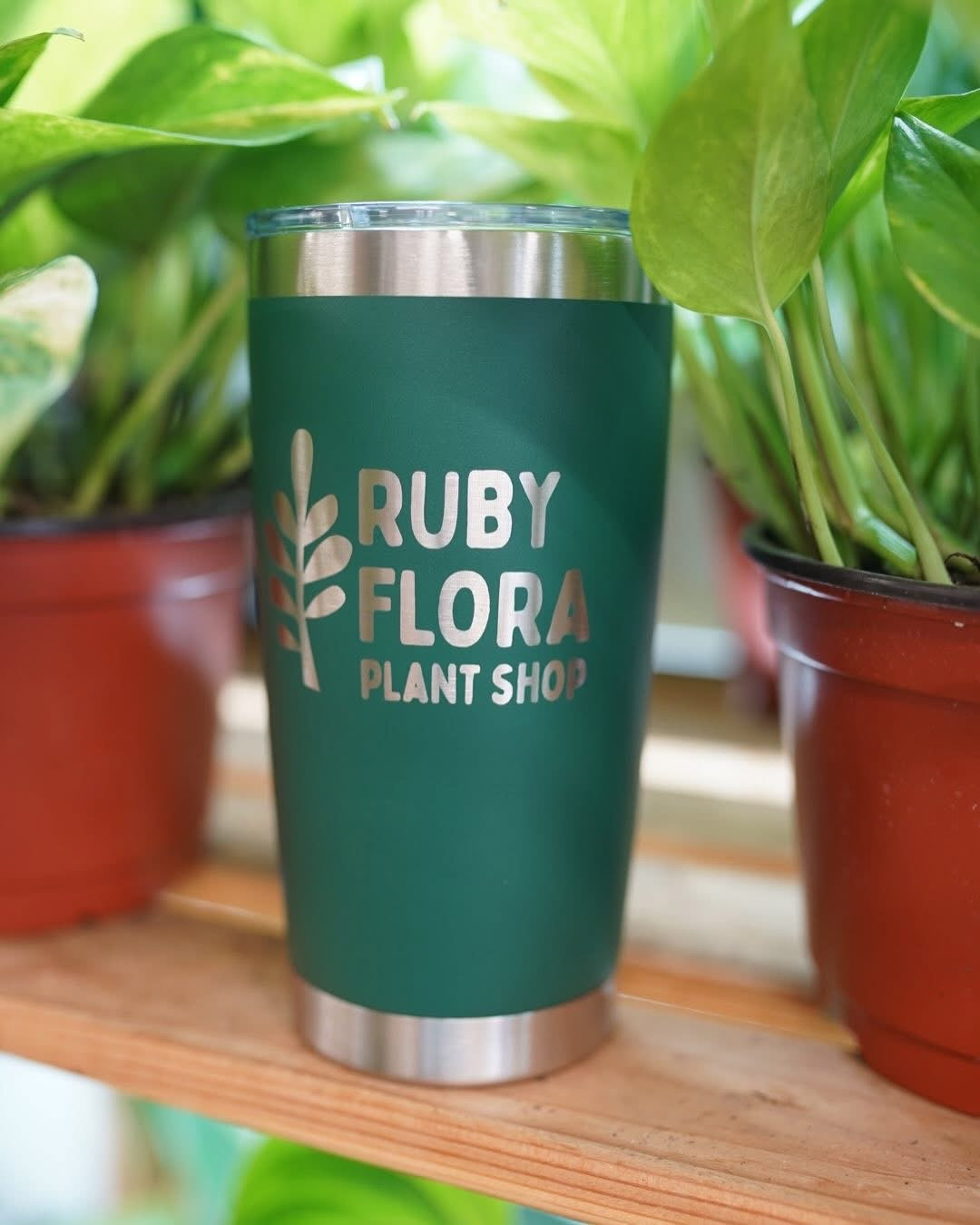 Ruby Flora Tumbler