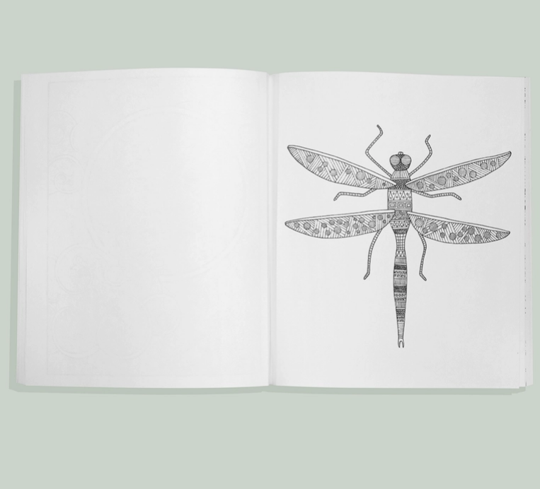 Soul of the Woodland: A Stress Relieving Adult Coloring Book