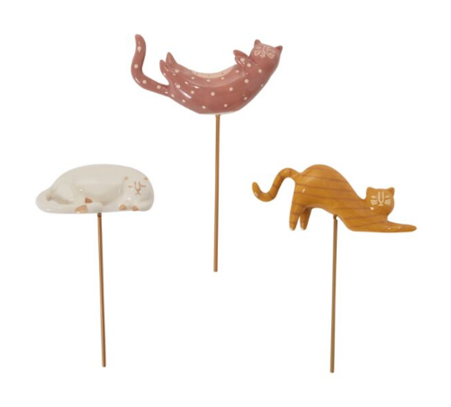 Curious Cats Plant Picks