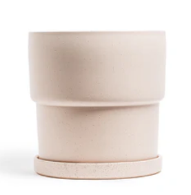 Calyx Planters with Saucers