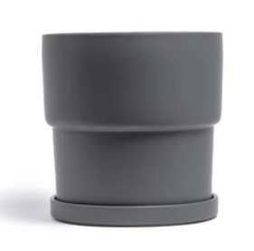 Calyx Planters with Saucers