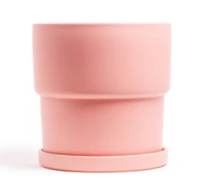 Calyx Planters with Saucers