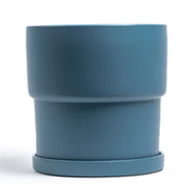 Calyx Planters with Saucers