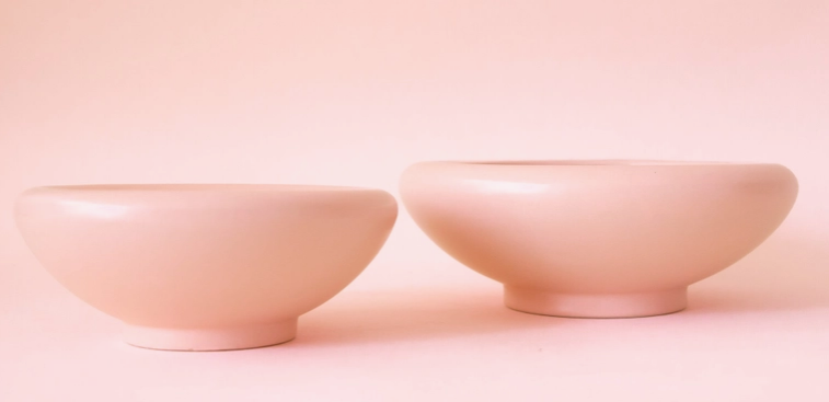 Birdie Bowl in Petal Pink