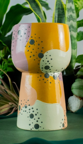 Pynk & Dots Reversible Planter