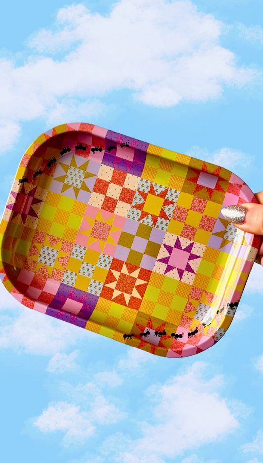 Patchwork Tchotchke Tray