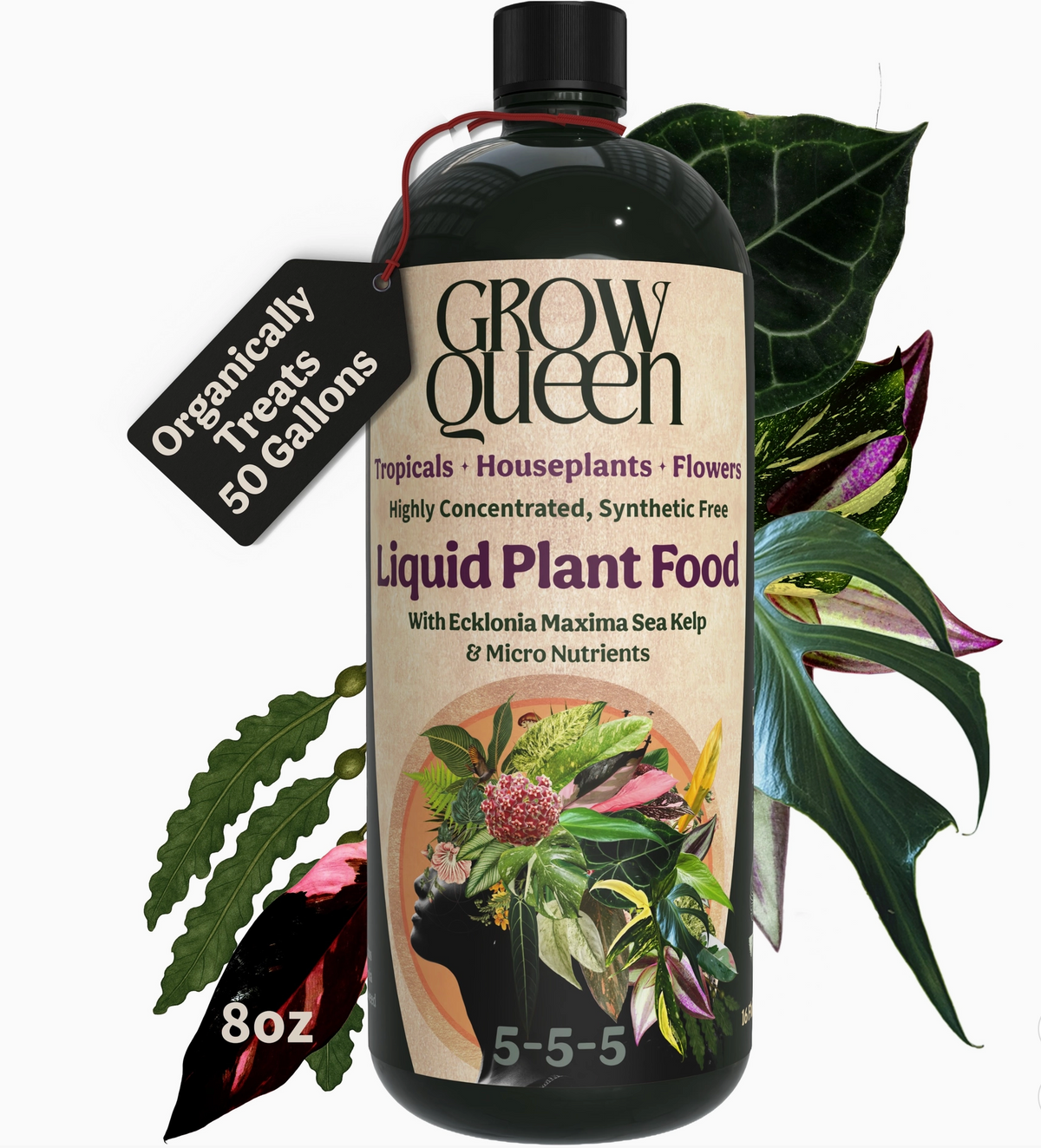 Grow Queen Liquid 5-5-5 Plant Food