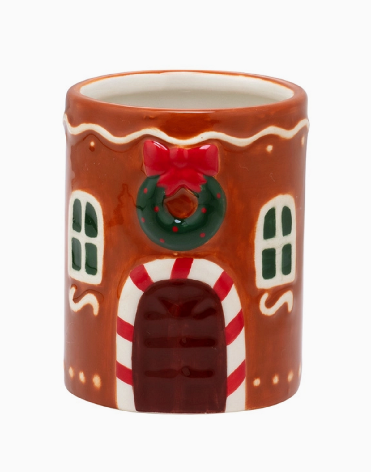 gingerbread house planter