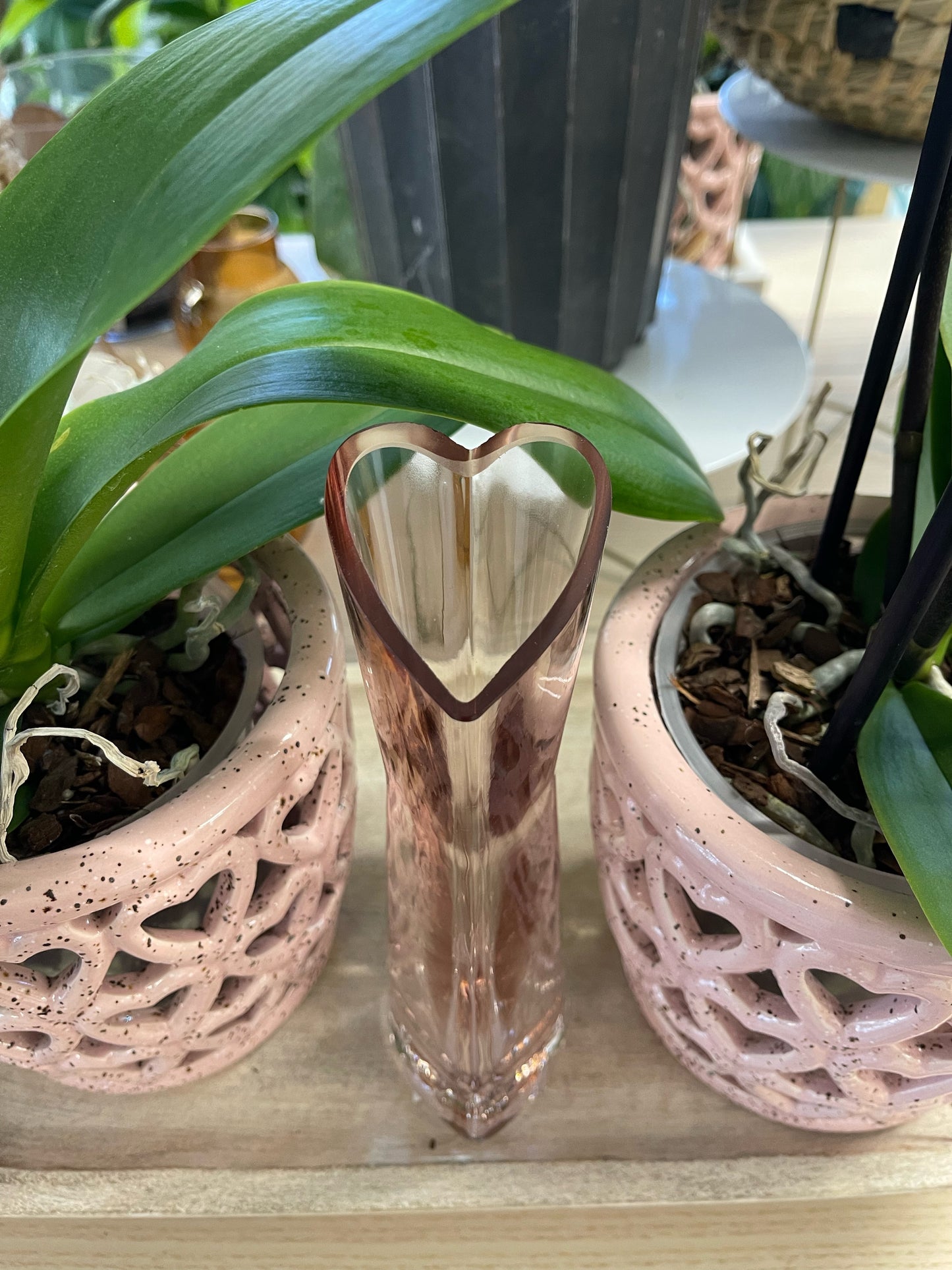 Heart-Shaped Bud Vase
