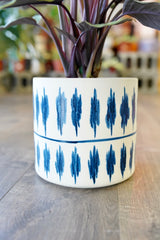 Tico Blue & White Planter