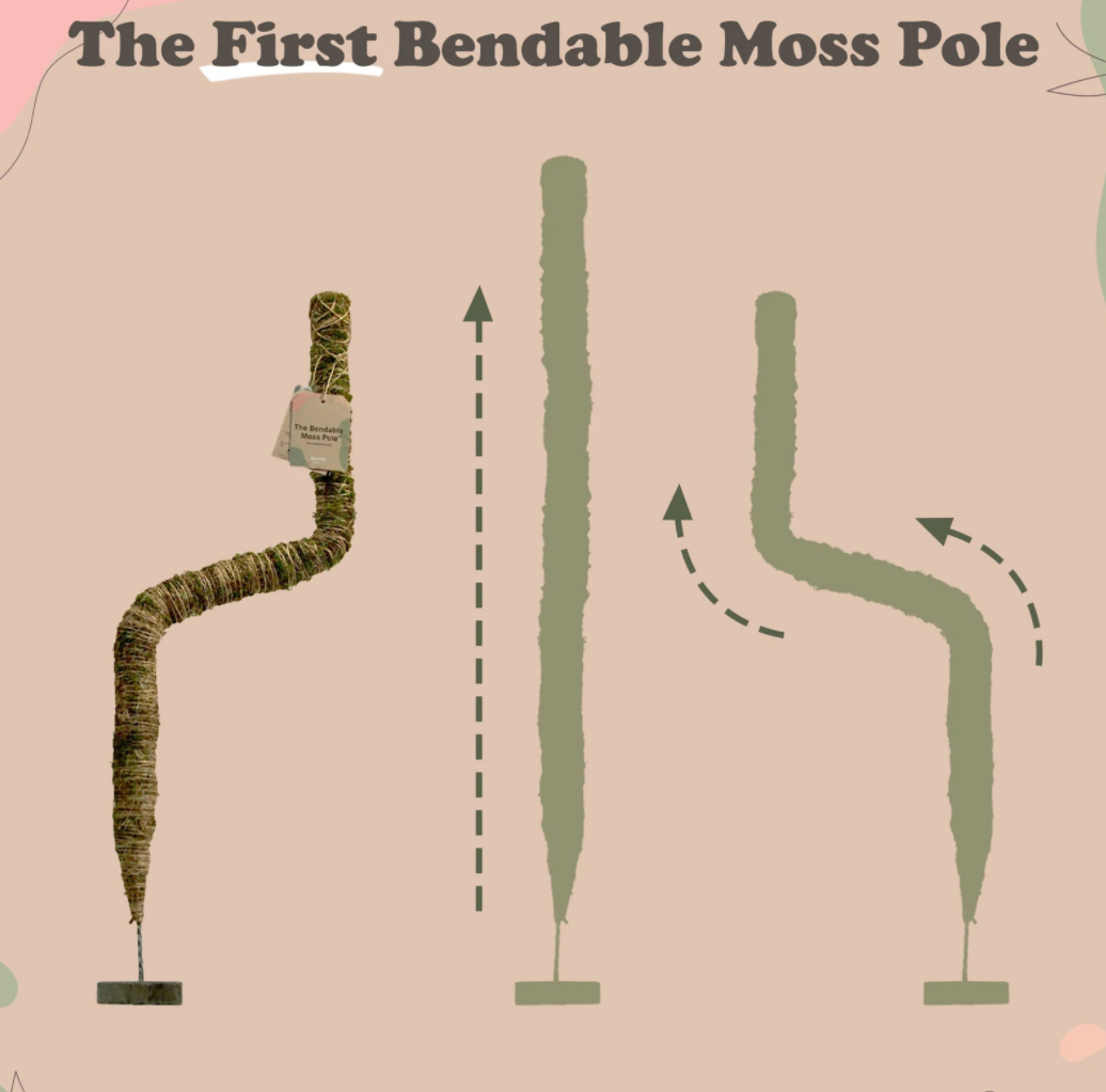 bendable moss pole