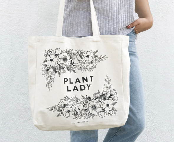 plant lady tote